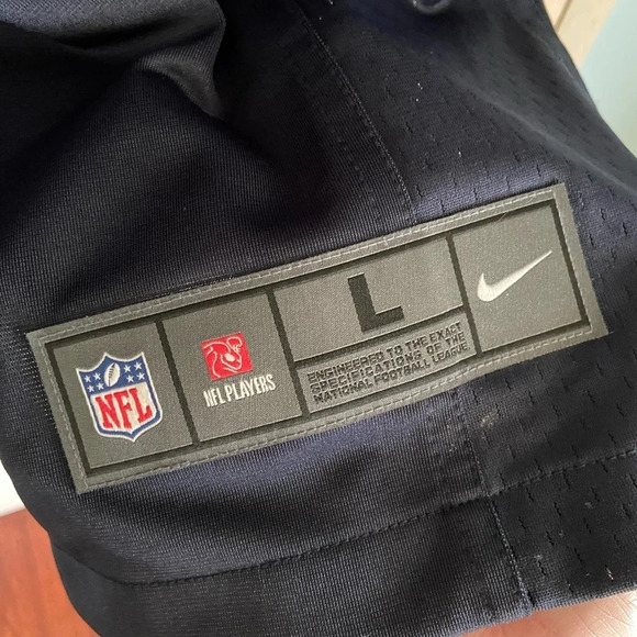 Justin Fields Chicago Bears #1 NIKE On Field Jersey Blue XL $175 - Picture 2 of 9